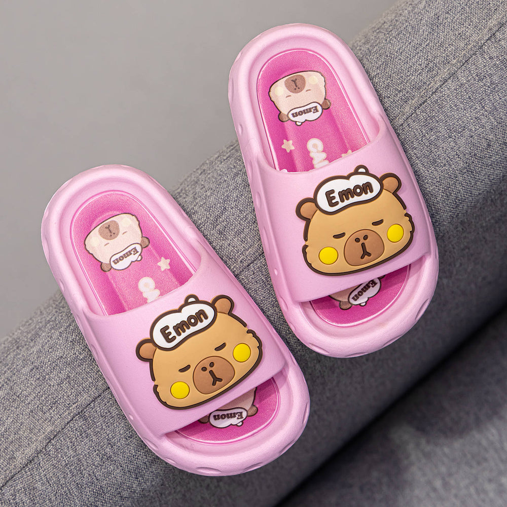 Kids' summer sandals & slippers (ages 2-9): dopamine-boosting cartoon designs for girls & boys - indoor/outdoor, anti-slip, perfect for toddlers & preschoolers