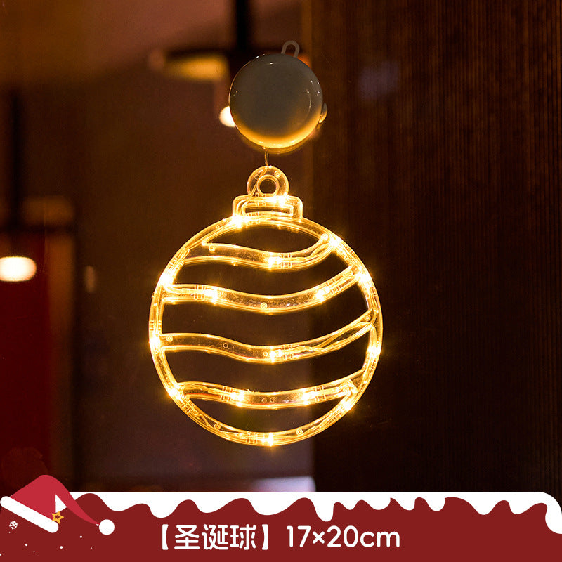 Christmas Arrangement Festive Supplies Ornaments Pendants Holy Day Lighting Atmosphere LED Lights Pendants Christmas Eve