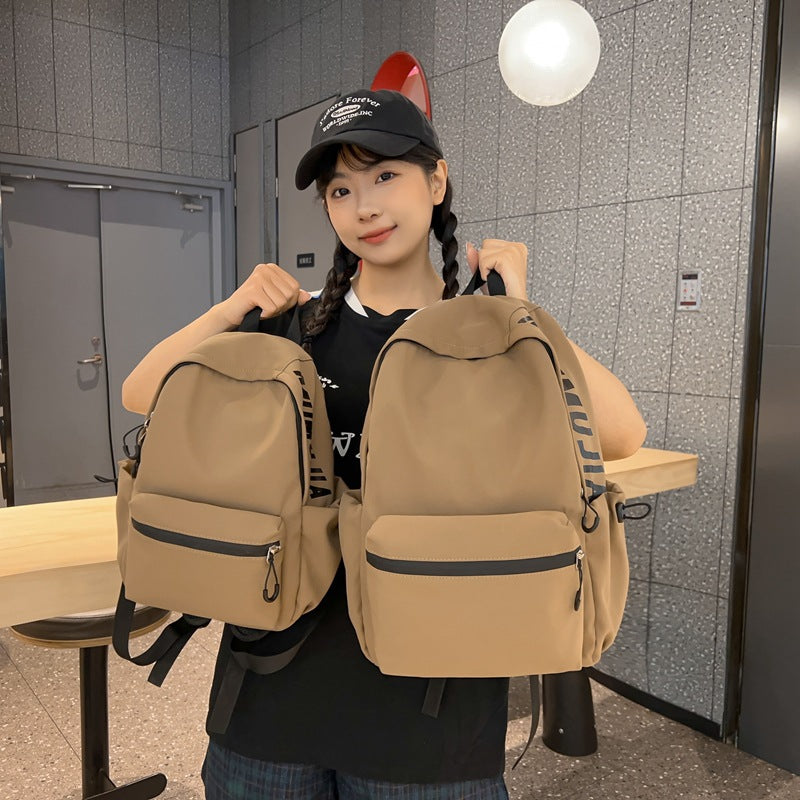School bag new male and female Korean version of high school Mori students backpack junior high school students high school students large capacity school bag backpack