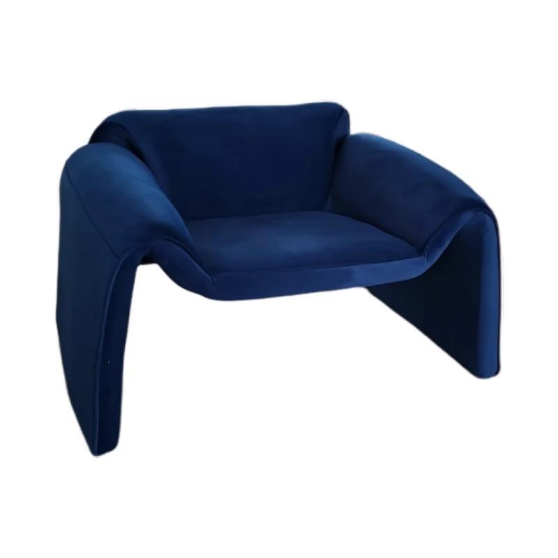 Italian normcore designer casual home single sofa chair scandinavian living room study special shaped creative m crab chair
