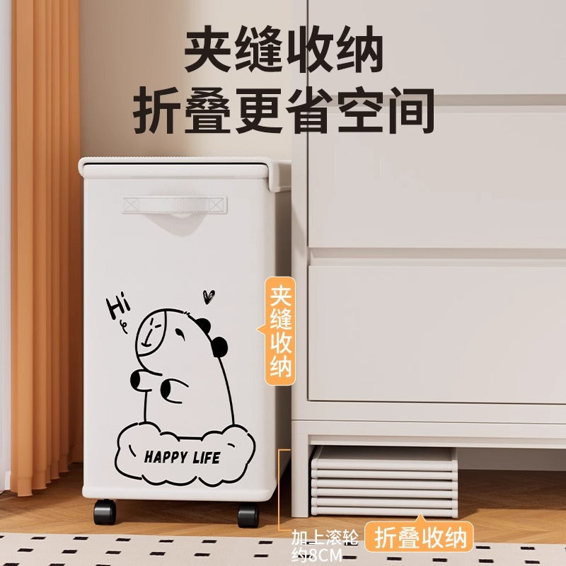 Office Storage Basket Under Table Station Removable Wheel Shelf Cart Dormitory Snack School Bag Storage Rack