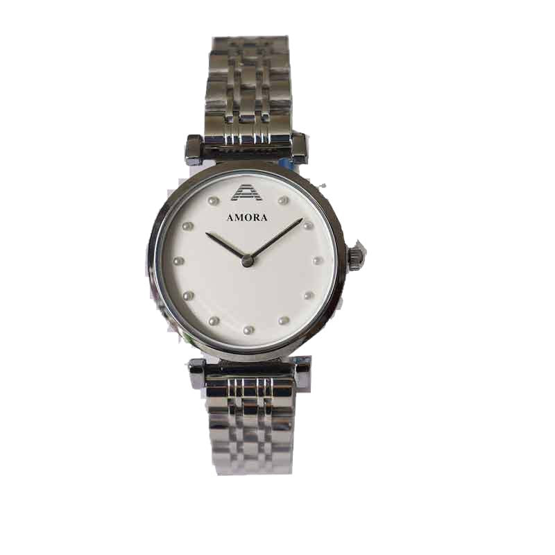 New arrivalcasualfashion exquisite compact elegantaccessible luxury steel band quartz watch women's waterproof women's watch trendy