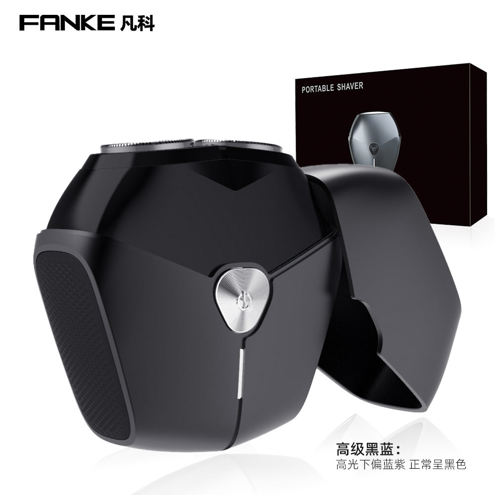 magnetic blade portable mini electric shaver car razor washable rechargeable beard razor wholesale