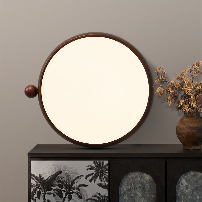 Medieval style master bedroom ceiling light eye protection study lighting creative restaurant wabi sandy wind smart LED full spectrum light