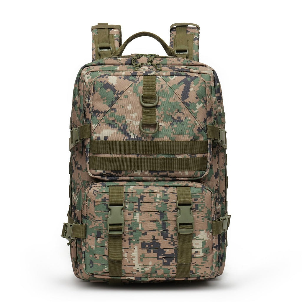 Cross-border camouflage tactical backpack new large-capacity wear-resistant outdoor sports backpack multi-functional camping bag cycling bag