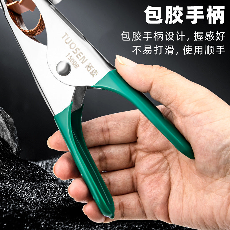 Tuosen Hardware Tools 500A Glue Welding Machine Grounding Clamp Grounding Clamp Argon Arc Welding Clamp All Copper 300A Grounding Clamp