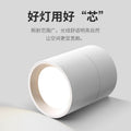 Full spectrum surface mounted downlight spotlight - no drilling, adjustable angle, bedroom ceiling light, folding hallway light, small light for home entrance