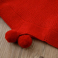 Girls' christmas sweater and skirt set - two-piece puffy skirt outfit - new autumn/winter korean style baby girl set