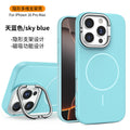 Apple 16 phone case invisible lens stand compatible with iphone 17 slim ring magnetic matte couple protective cover 11