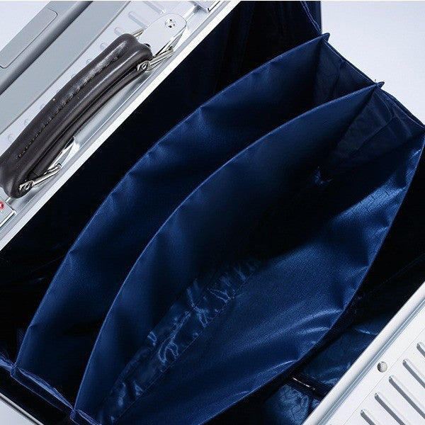 All-aluminum magnesium alloy trolley case 18-inch boarding case 20-inch suitcase bag all-metal small suitcase password box