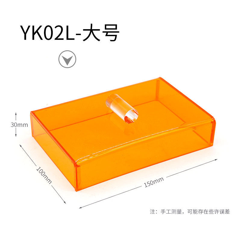 Dental Aesthetic Resin Light Shielding Box Protective Cover Adhesive Oral Light Shielding Cover Dental Placement Box