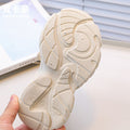 Vancahao hiking shoes kids flyknit coconut shoes  autumn new girls' breathable casual shoes for mid-to-large children