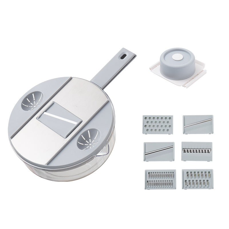 Multifunctional stainless steel manual vegetable slicer, dicer, and shredder - potato grater, kitchen gadget - dropshipping available