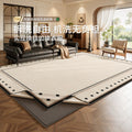 Removable and washable carpet living room retro medieval new arrival no-wash and wipeable classy double-layer detachable machine washable carpet floor mat