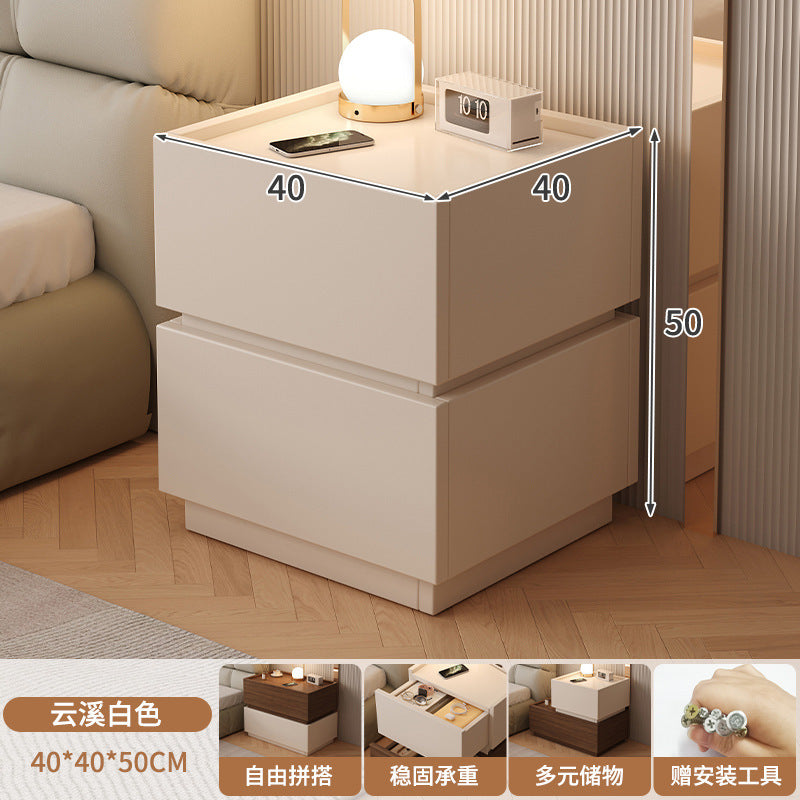 Bedside table for home italian normcore storage storage free combination cabinet popular sofa side table bedroom bedside table