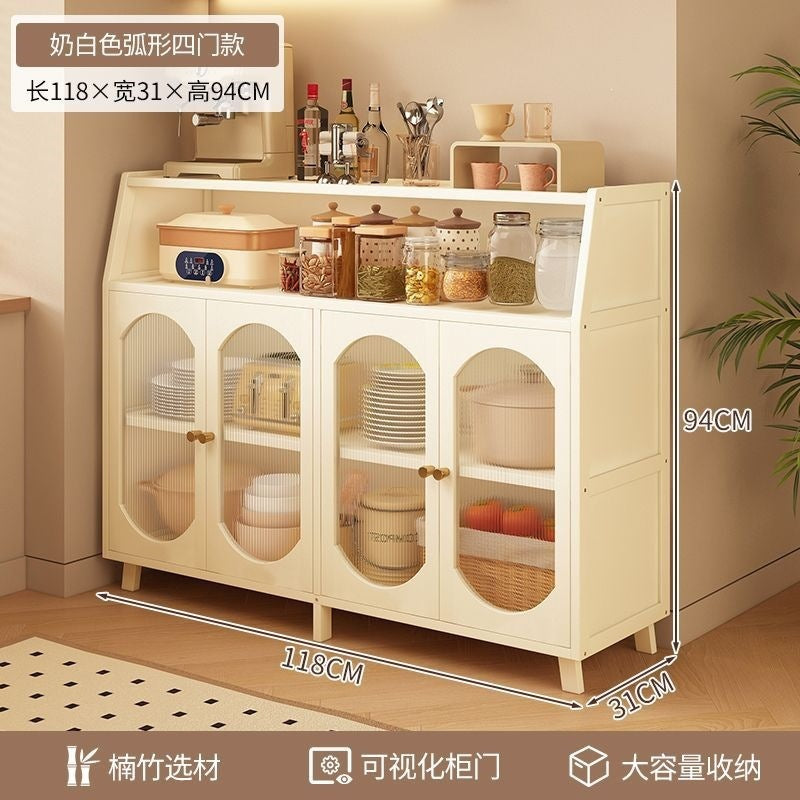 Entrance hall cabinet for home sideboard living room wall-mounted tea cabinet side cabinet multi-functional kitchenware storage rack