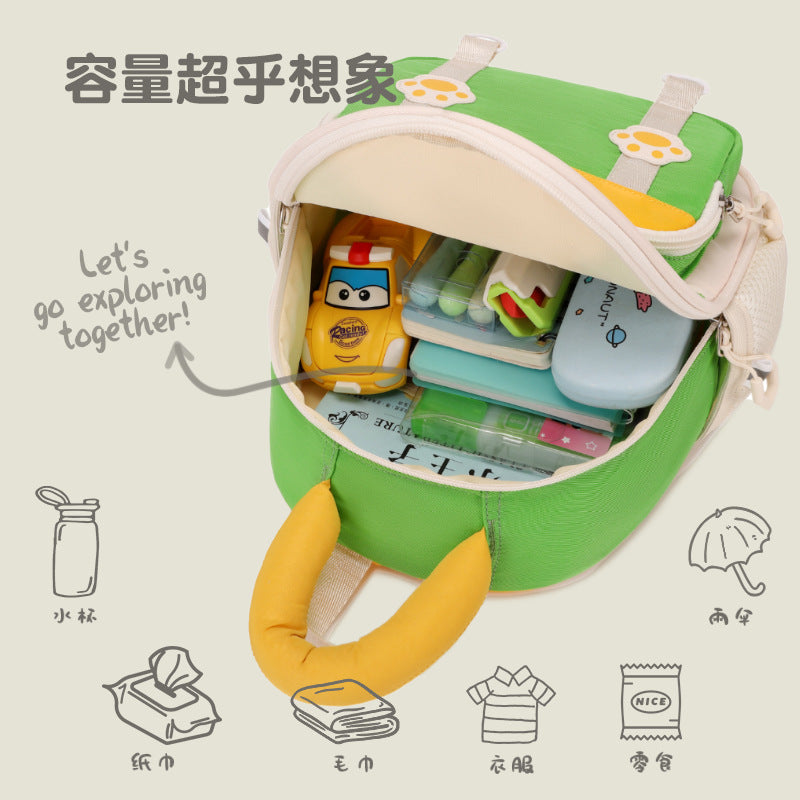 Rui brand children's schoolbag girl baby out small backpack boys schoolbag backpack kindergarten schoolbag women