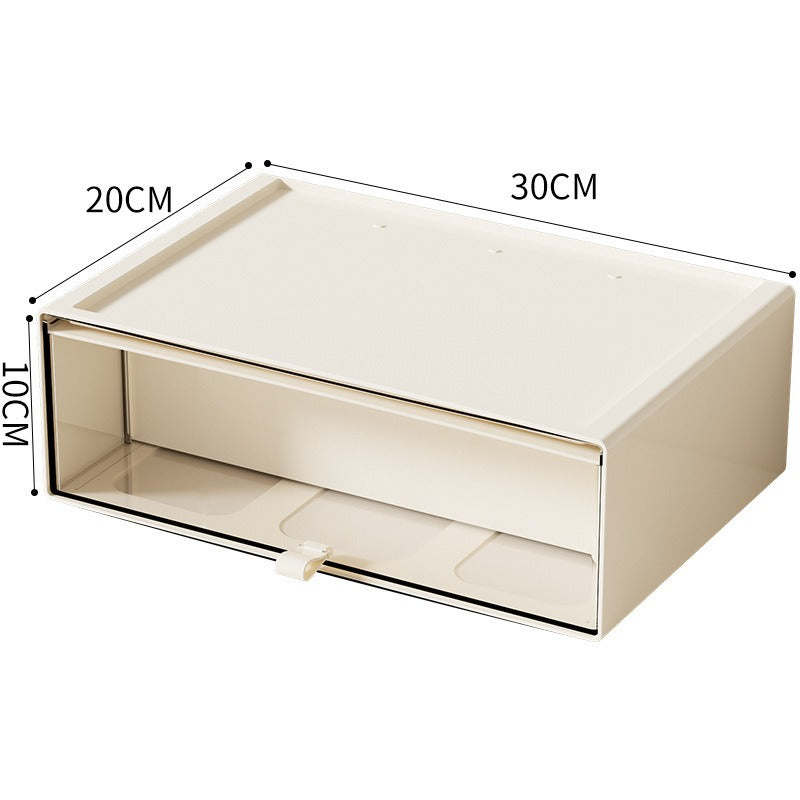 Figure display box Blind box Household drawer type dust-proof storage display box Transparent POP MART storage box