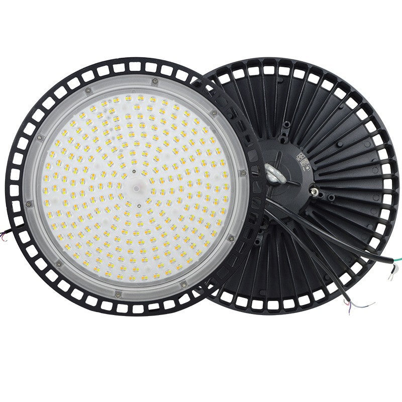 Cross-border super bright fin led high bay light UFO flying saucer factory RV room chandelier warehouse industrial swimming pool lighting