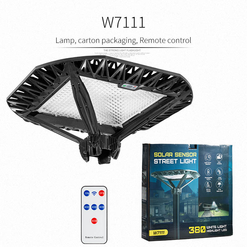 Cross-border solar street lights, human body induction, automatic power storage, road lighting, image beautification, stigma lights, lighting lights