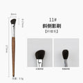 11# pear blossom - angled contour brush (copper ferrule) + opp packaging