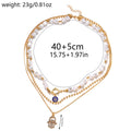 Pearl necklace wholesale - new european and american cross-border style, alloy diamond pendant, women's accessories, niche high-end statement jewelry