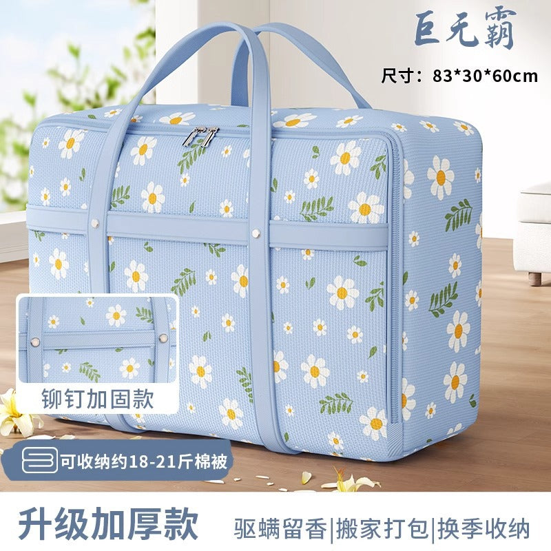 Oxford cloth moving bag household quilt storage bag large capacity student clothes quilt luggage packing bag