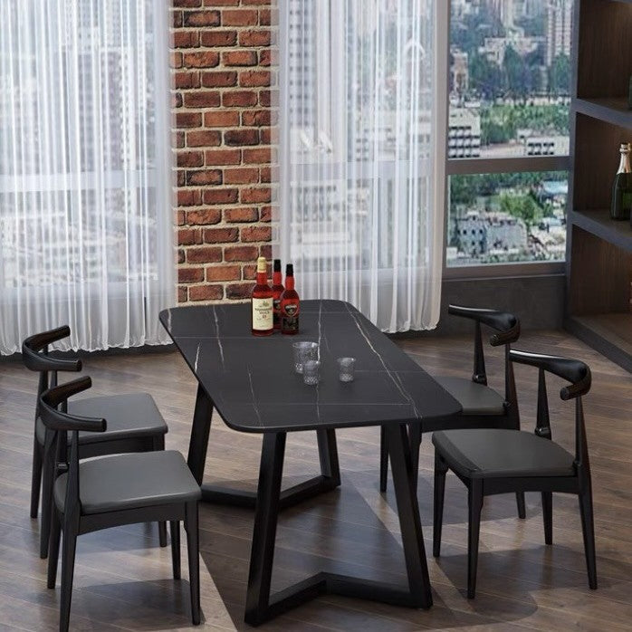 Bar booth wrought iron sofa milk tea shop Qingba commercial cafe restaurant container industrial style table and chair combination