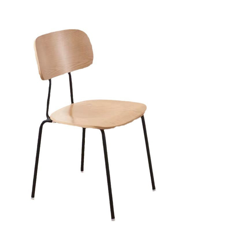 Dining chair Home Nordic medieval chair Modern Internet celebrity simple retro light luxury designer restaurant backrest stool