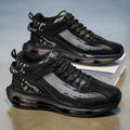 Men's 2025 new winter air cushion running shoes - waterproof, anti-slip, shock-absorbing, breathable men's casual dad shoes