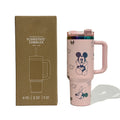 hot-selling stanley thermos cup, high-looking mickey series water cup, 304 stainless steel outdoor car cup