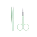 Wholesale eyebrow shaping kit - beauty tools, scissors (straight & slant tip), tweezers, eyebrow scissors, nose hair trimmer, eyebrow razor - hot selling