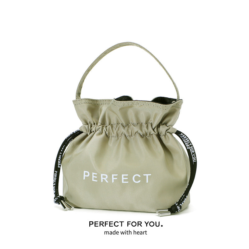 Cross-border  messenger bag Korean version of high-end nylon canvas small bag lightweight and versatile large-capacity shoulder bag women