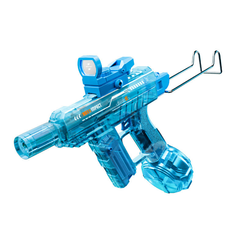 uzi uzi electric burst water gun fire flash linkage reloading large capacity water gun kids toys