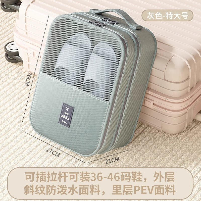 Customized travel shoes storage bag, suitcase, business trip travel portable shoe box, shoe cover, slippers, shoe bag storage bag