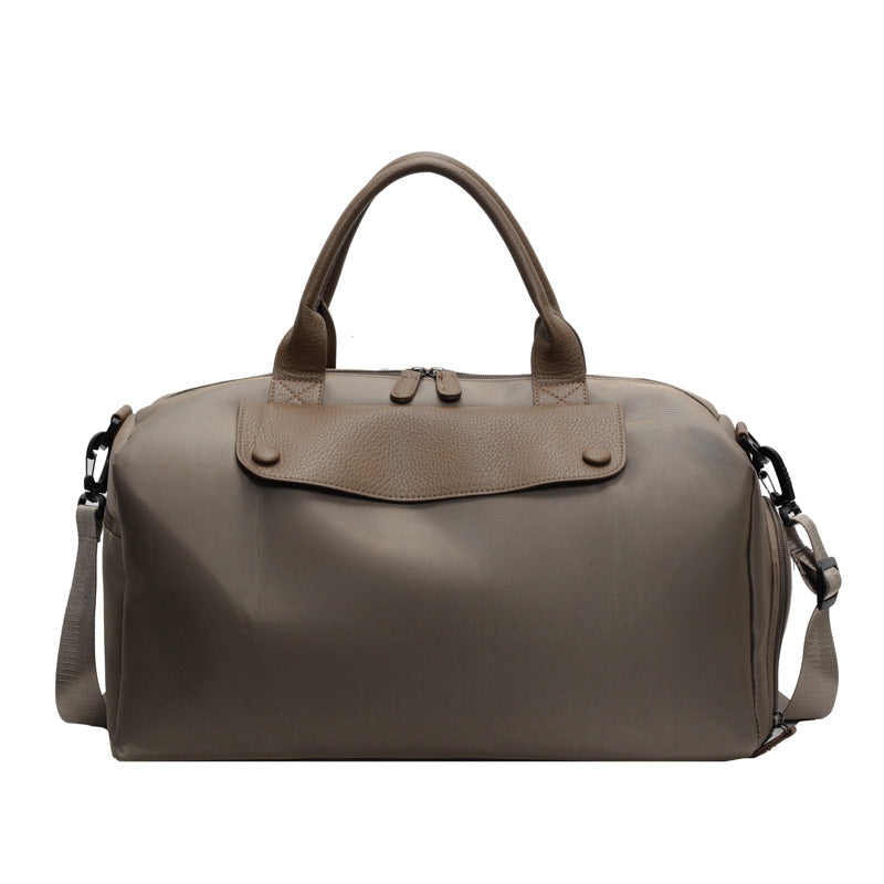 Cross-border hot-selling Korean version of messenger sports fitness bag Oxford cloth women's bag luggage bag light and short business trip travel bag
