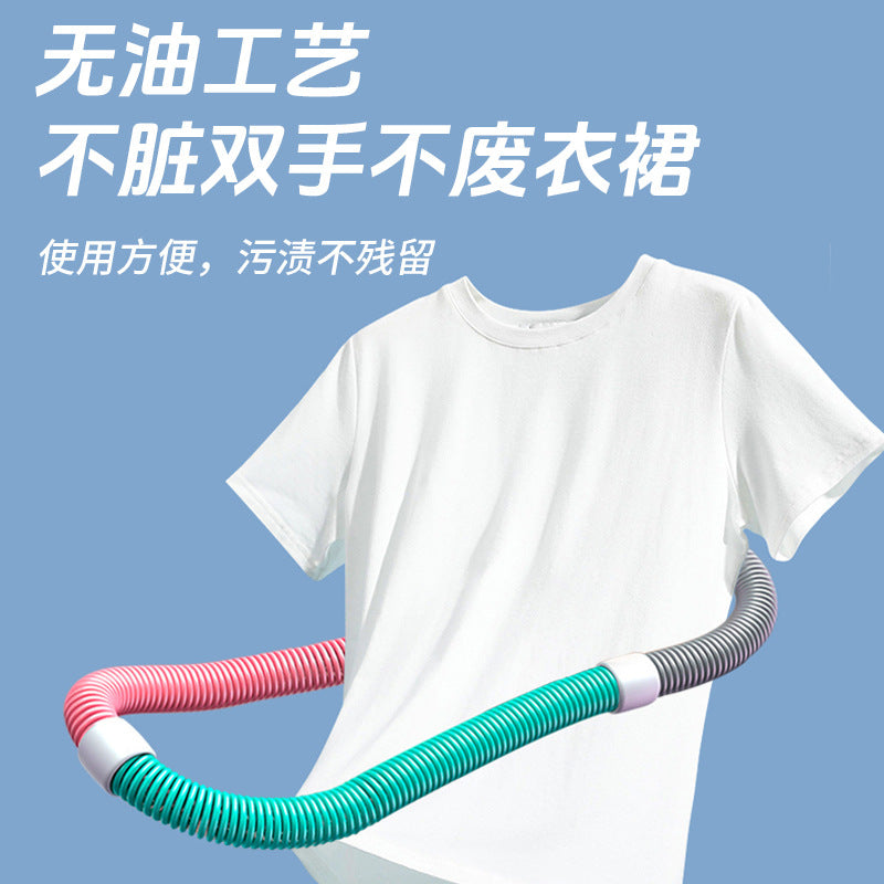 Hula hoop to tighten the abdomen and not hurt the waist. women can slim down the belly and reduce the abdomen. spring soft hula hoop for fitness and slimming