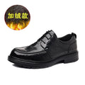 Genuine leather cowhide spring/autumn men's new arrivals: light luxury business casual formal shoes, thick-soled men's british style leather shoes