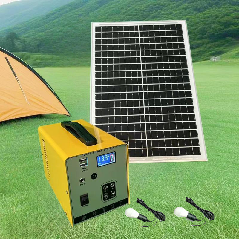 Solar outdoor energy storage power supply Live camping Self-driving tour Large capacity portable outdoor power supply Mobile power supply