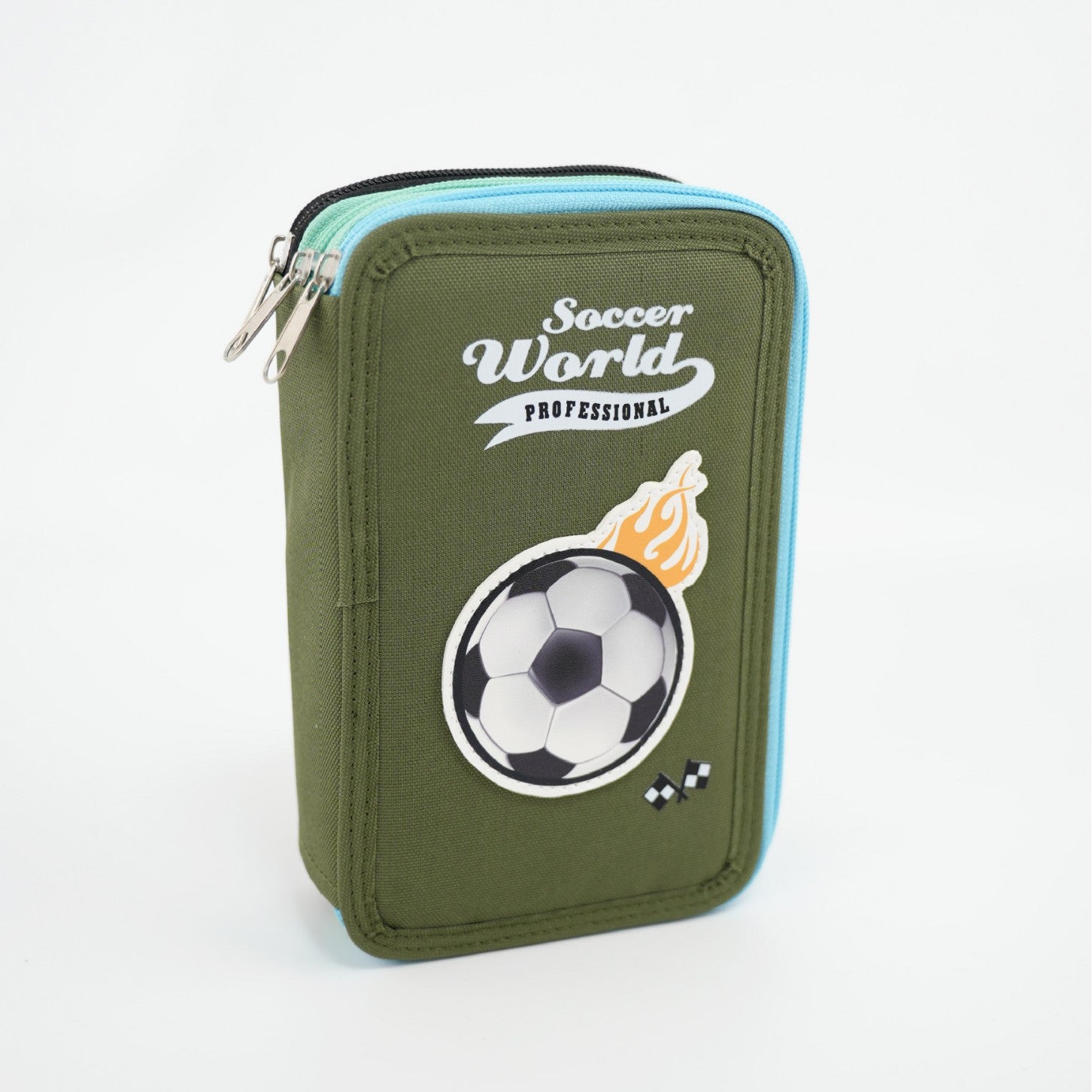 New pencil bag, primary school student drawing pen, pencil bag, large-capacity stationery bag, art pen storage bag, high-value pencil case.