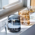 Minimalist water cup hotel b&b mouthwash cup transparent glass cup home ins style whiskey glass creative cup