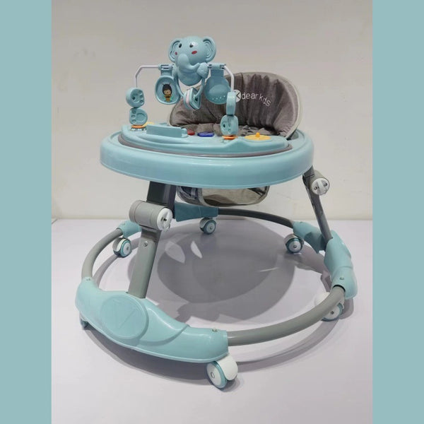 The manufacturer supplies walkers, baby strollers, anti-o-shaped legs, anti-rollover, and can sit on a multi-functional learning walking cart.