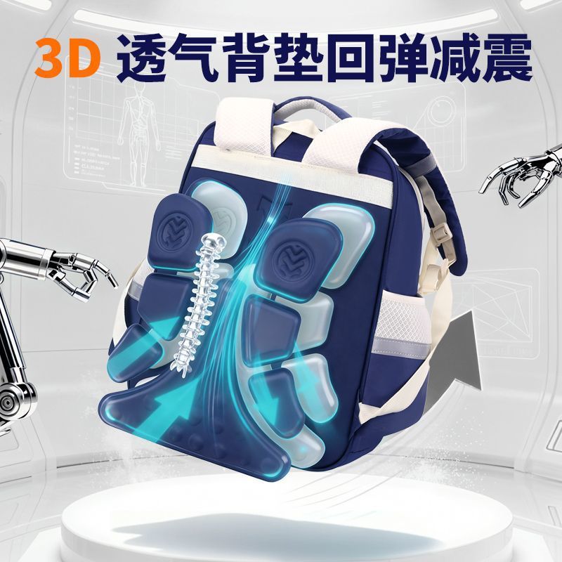 scoolbag british style kids schoolbag primary school girls burden reduction lightweight large capacity backpack wholesale