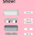 Mini white heated lunch box - japanese minimalist style, single/double layer, double/quad compartment, insulated, perfect for work, students, dorms, cross-border e-commerce