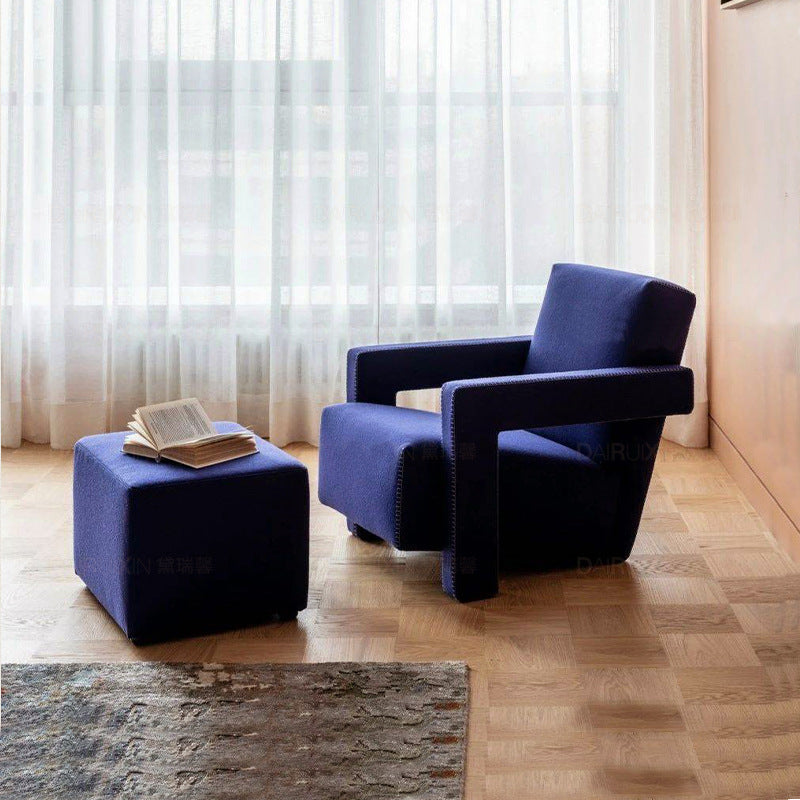 Personalized designer casual chair bedroom living room casual single sofa chair backrest model room negotiation uddler chair