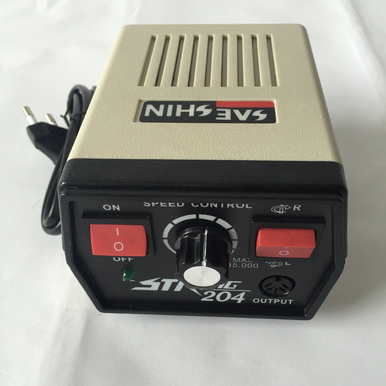 Dental technician grinder base, polishing grinding host power box with foot pedal 90/204