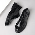 Genuine leather men's dress shoes - new arrival, bestseller. business casual, lace-up style, versatile, perfect for groom and wedding