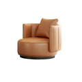 Luxury single sofa chair bar hotel b&b guest room lazy sofa chair rotatable round table combination