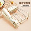 Silicone non-slip oven mitts three-piece kitchen clip bowl clip suit dish steamer for home clip tool