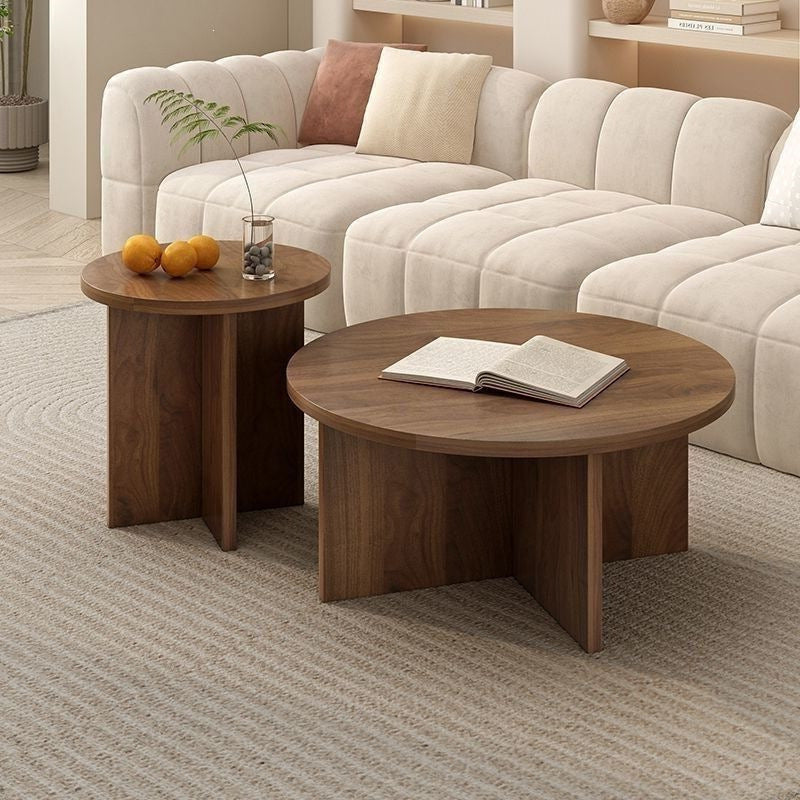 Scandinaviancasual coffee table rental room round table popularins style for home living room bedroom movable storage